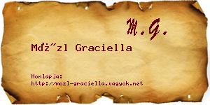Mözl Graciella névjegykártya